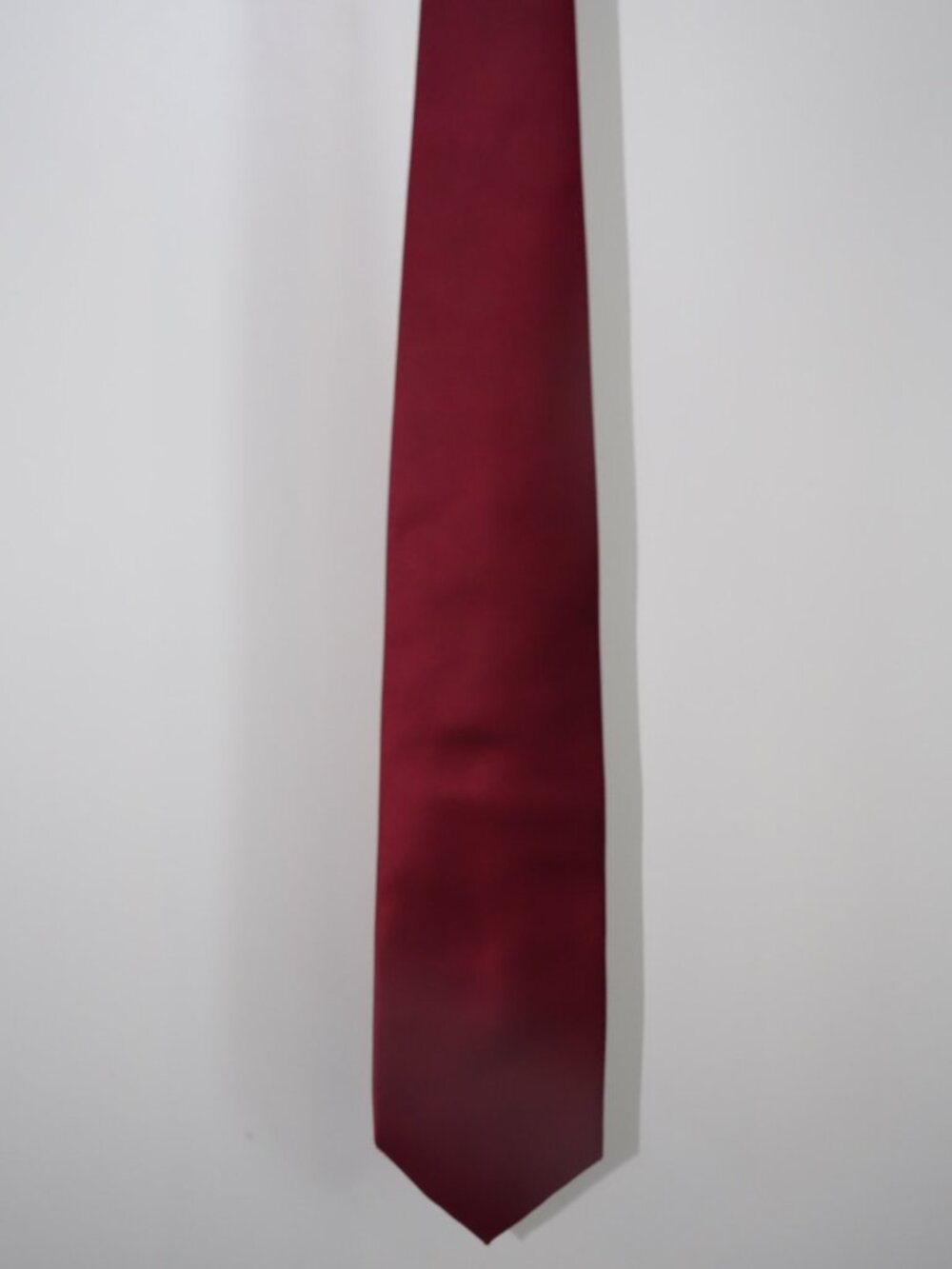 Italian Silk Burgundy Tie
